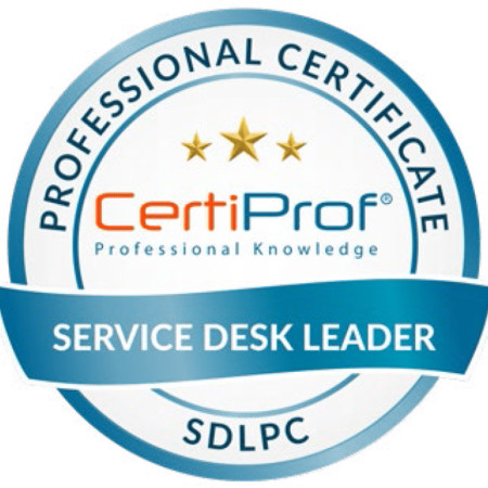 Service Desk Leader Professional Certificate (SDLPC)