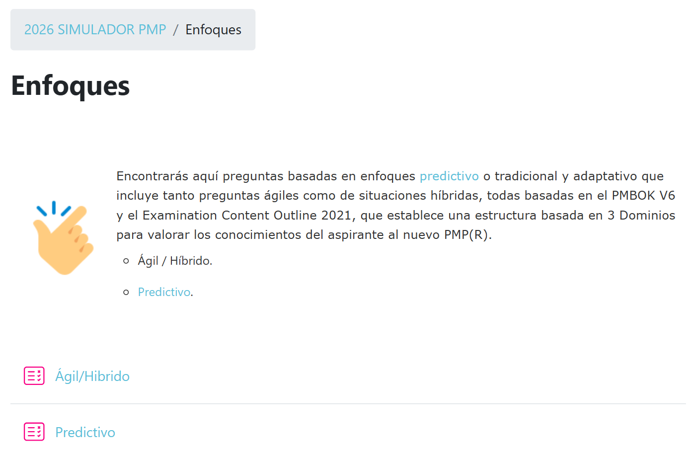 enfoques